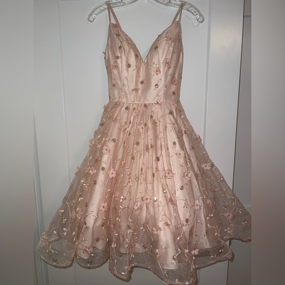 Grad Dress (Juniper) - Picture 3 of 4